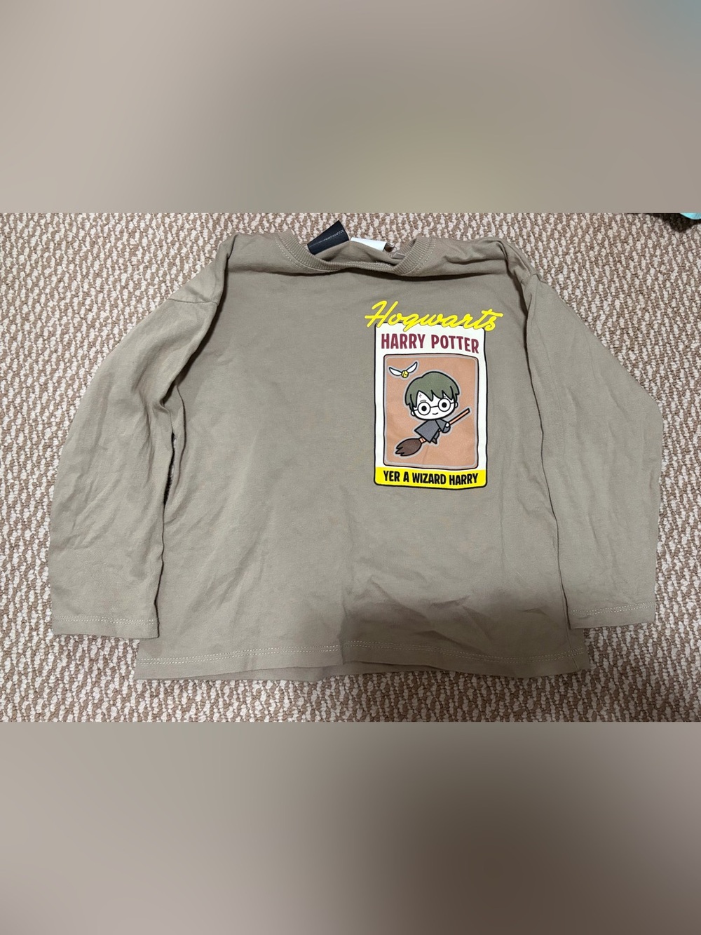 Zara kids size 5 Harry Potter Graphic Long-Sleeve Tee